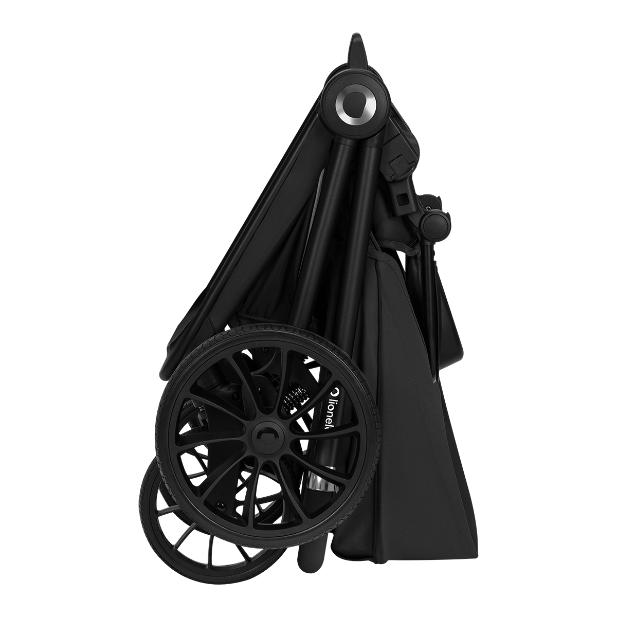 2-in-1 stroller product view 7 Lionelo Mika Plus 2-in-1 Black Onyx