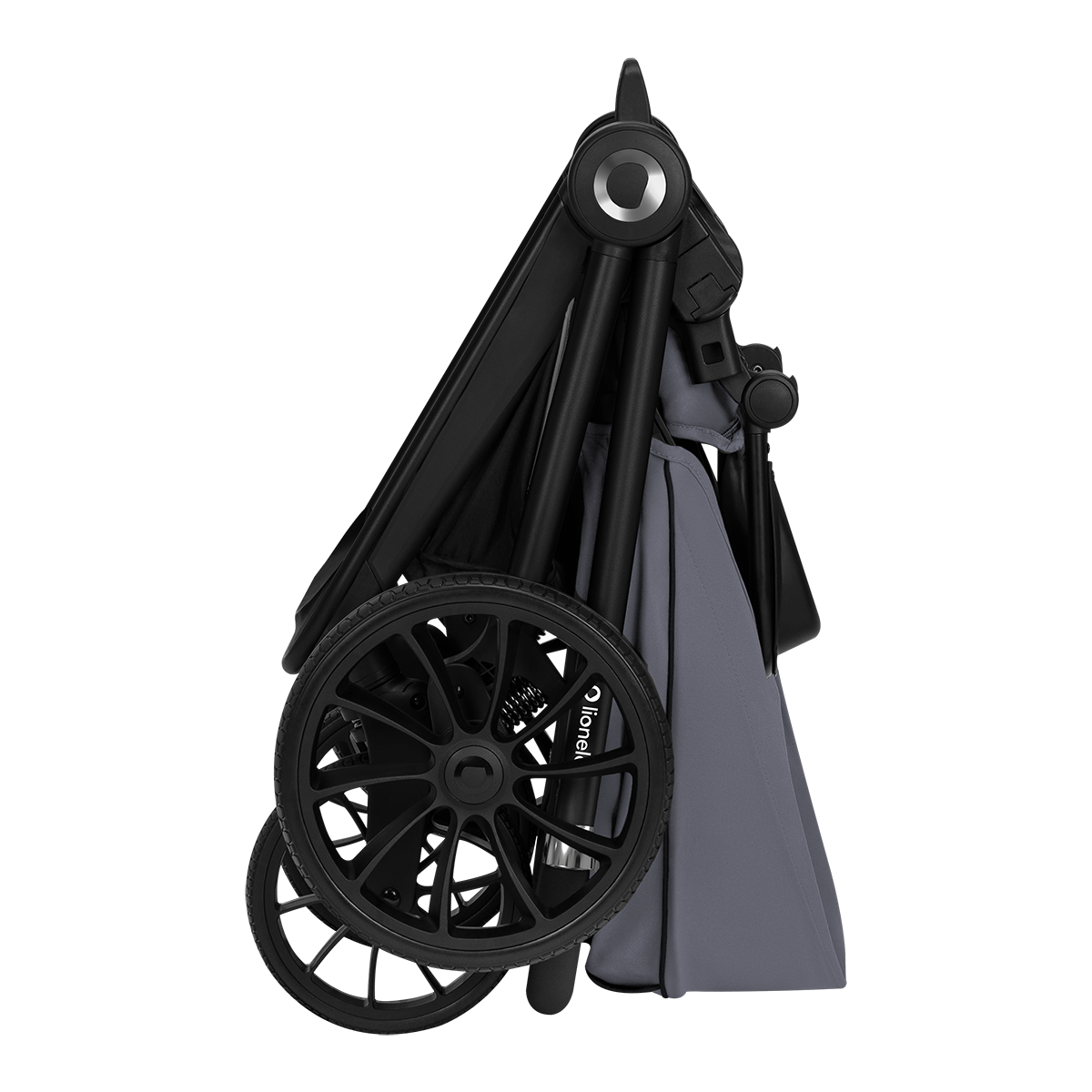 2-in-1 stroller product view 7 Lionelo Mika Plus 2-in-1 Grey Stone