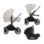 3-in-1 stroller with carrycot, stroller seat and car seat Lionelo Mika Plus 3-in-1 Beige Sand