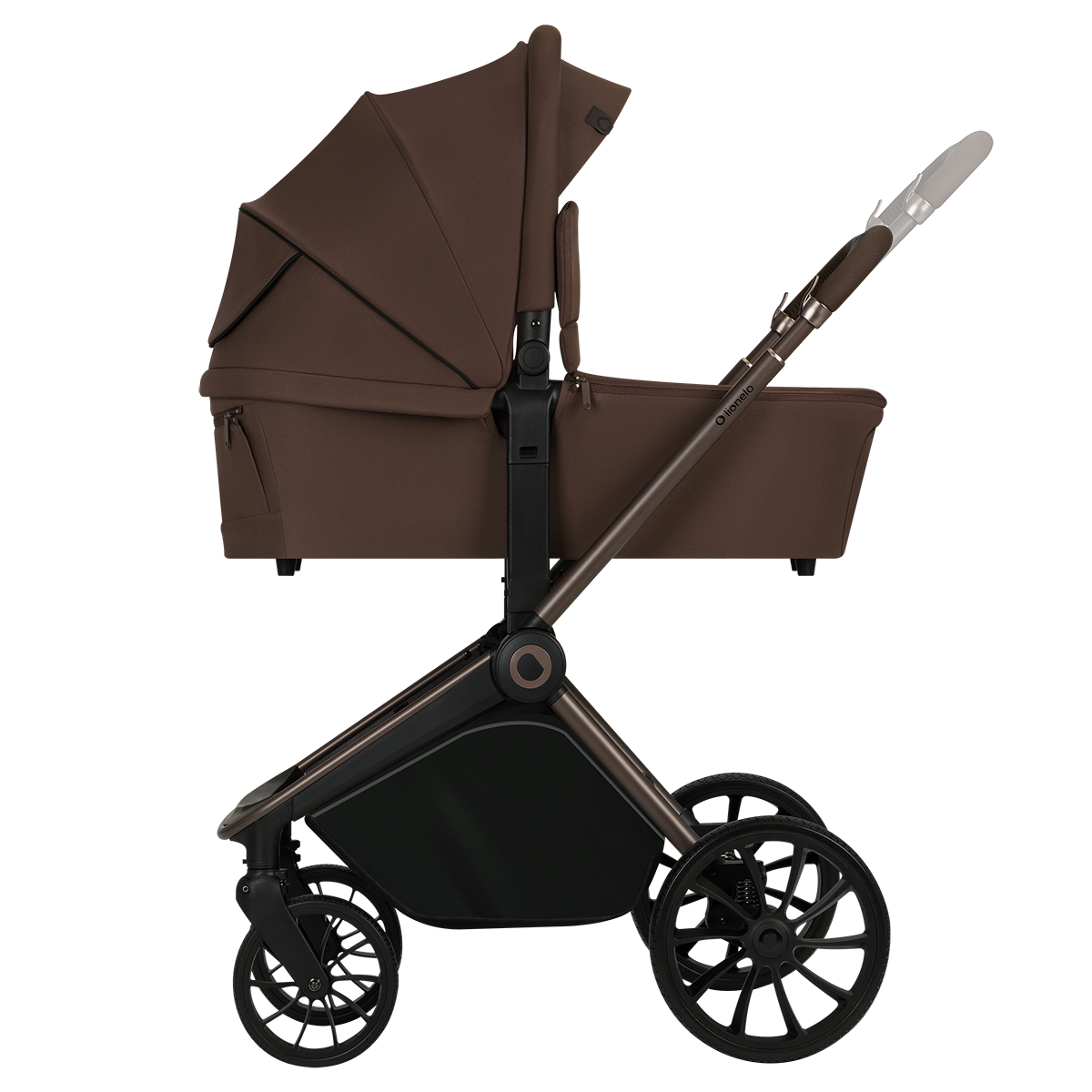 3-in-1 stroller product view 4 Lionelo Mika Plus 3-in-1 Mocha Mousse