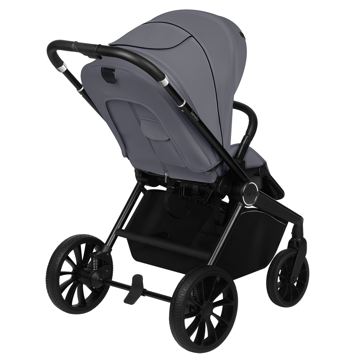 baby stroller product view 3 Lionelo Mika Plus Grey Stone