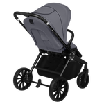 baby stroller product view 3 Lionelo Mika Plus Grey Stone
