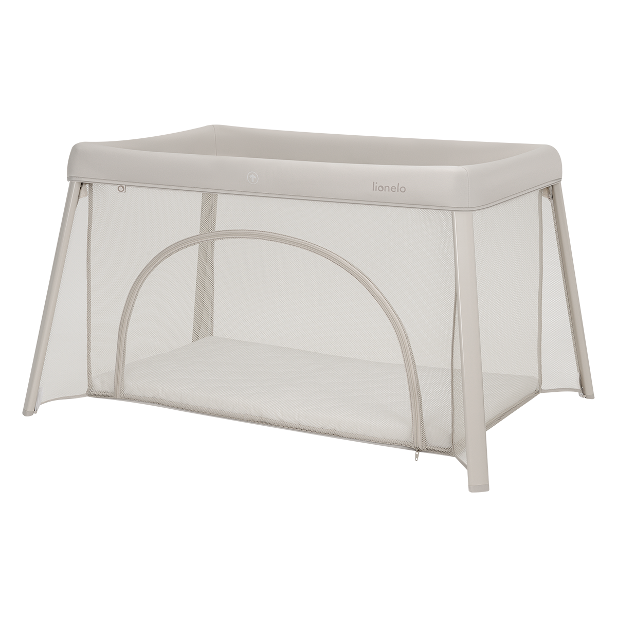 travel cot Lionelo Mila Beige Cream