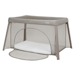 travel cot product view 2 Lionelo Mila Beige Taupe