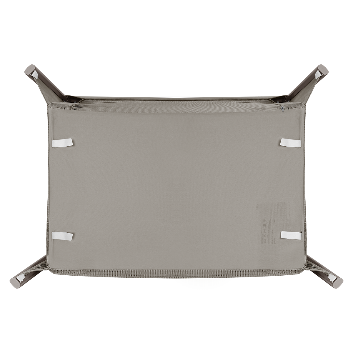 travel cot product view 4 Lionelo Mila Beige Taupe