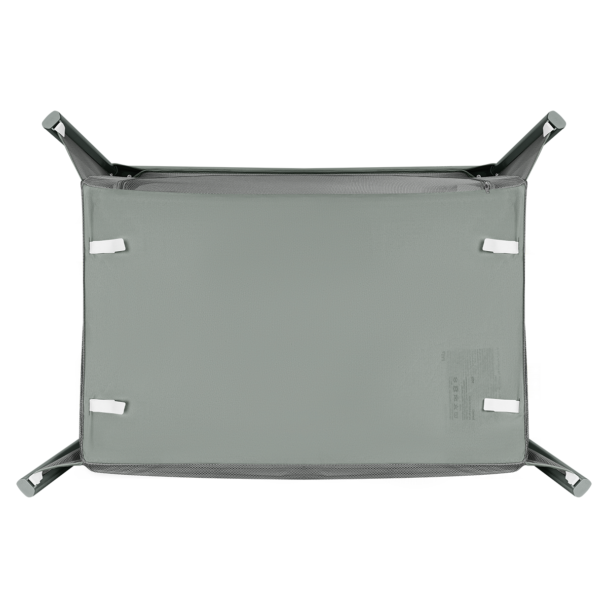 travel cot product view 4 Lionelo Mila Green Sage