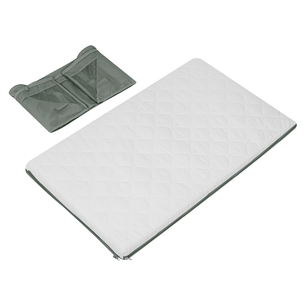 travel cot product view 6 Lionelo Mila Green Sage