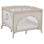 baby playpen Lionelo Mille Plus Grey Beige