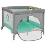 baby playpen product view 2 Lionelo Mille Plus Grey Green