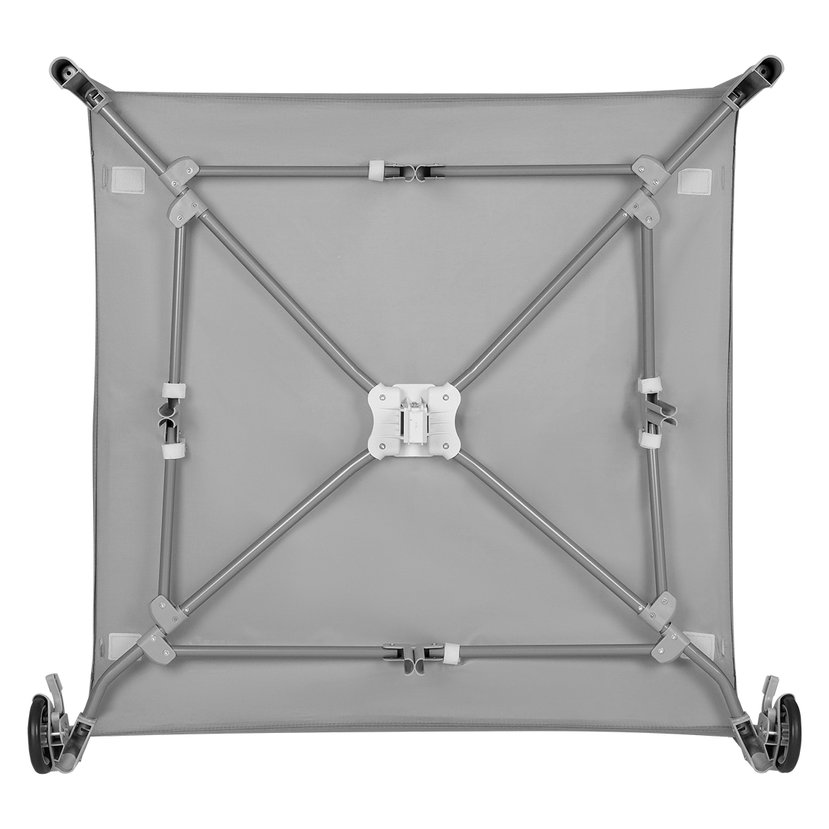 baby playpen product view 6 Lionelo Mille Plus Grey Green