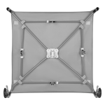 baby playpen product view 6 Lionelo Mille Plus Grey Green