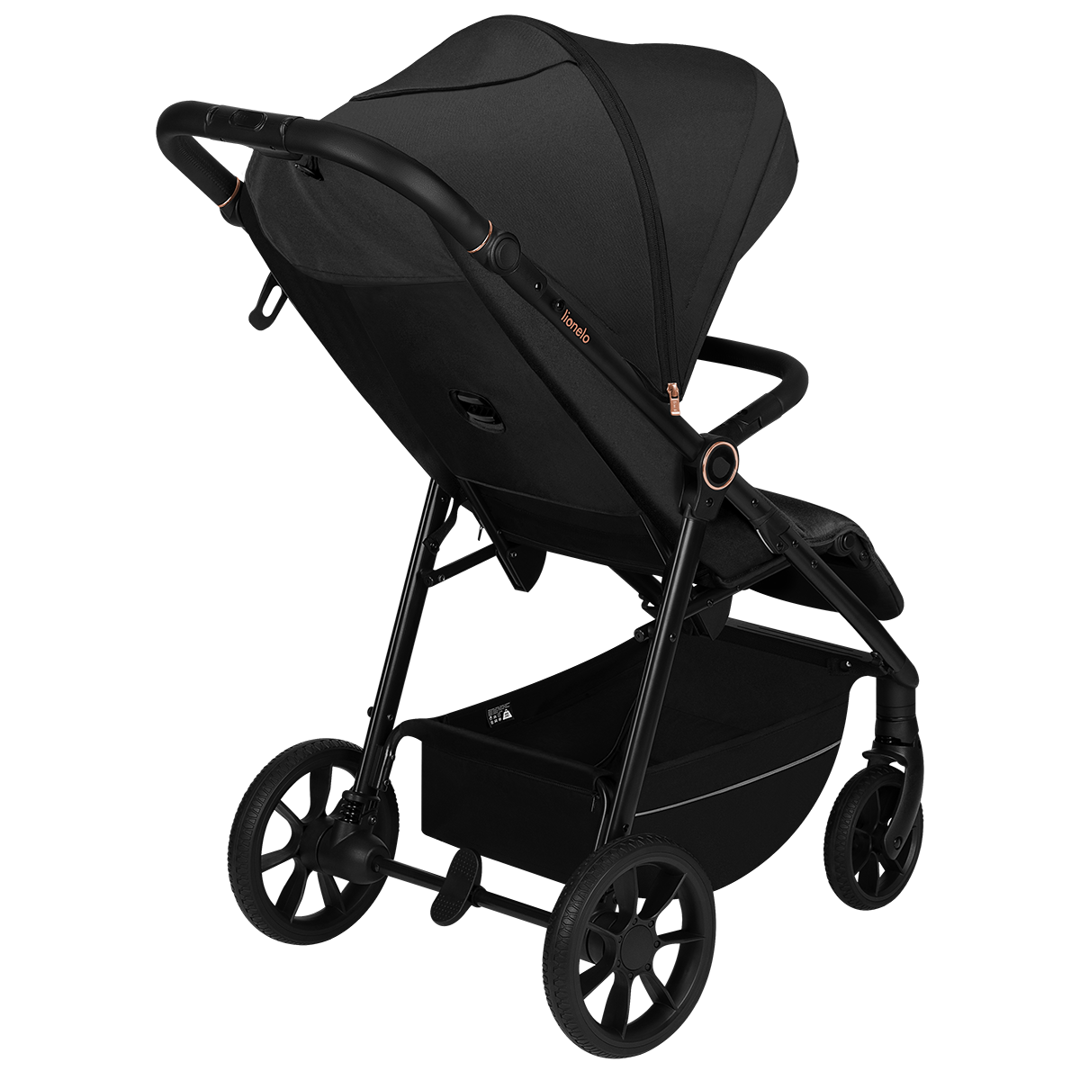 baby stroller product view 3 Lionelo Mira Black Onyx