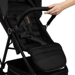 baby stroller product view 6 Lionelo Mira Black Onyx