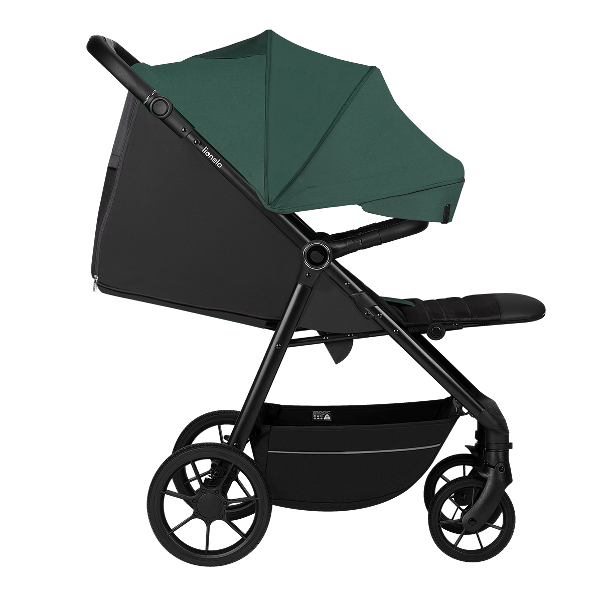 baby stroller product view 2 Lionelo Mira Green Emerald