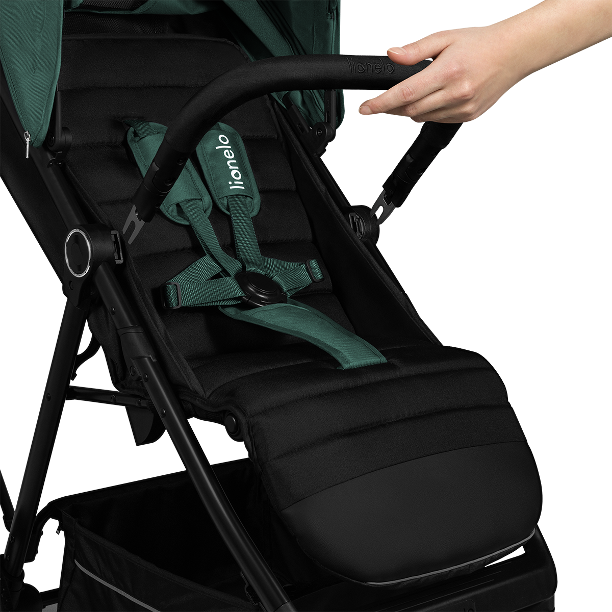 baby stroller product view 6 Lionelo Mira Green Emerald