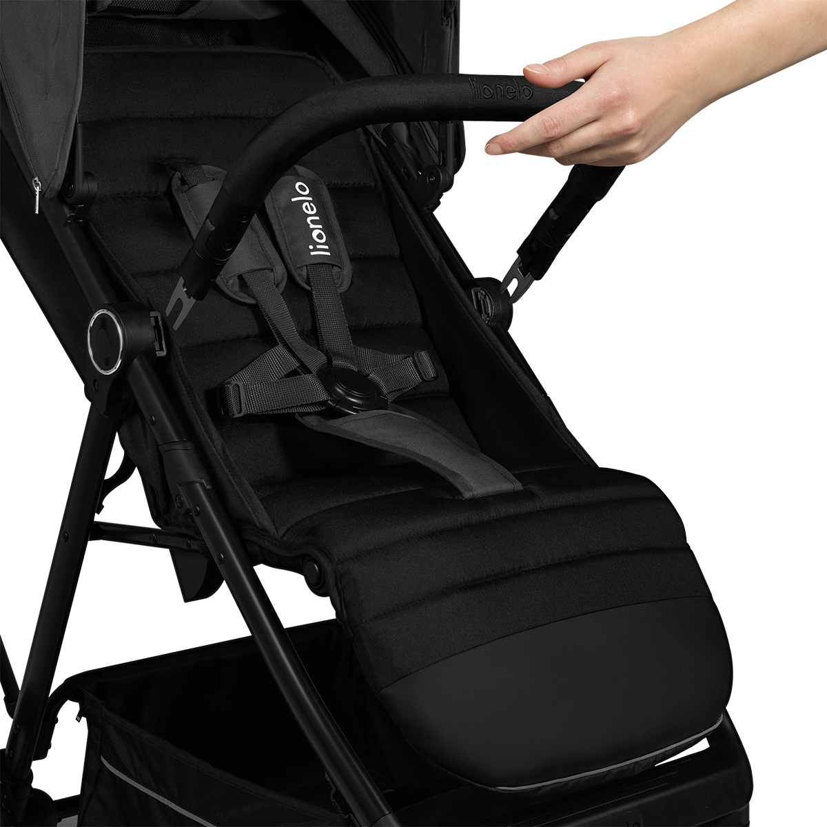 baby stroller product view 6 Lionelo Mira Grey Graphite