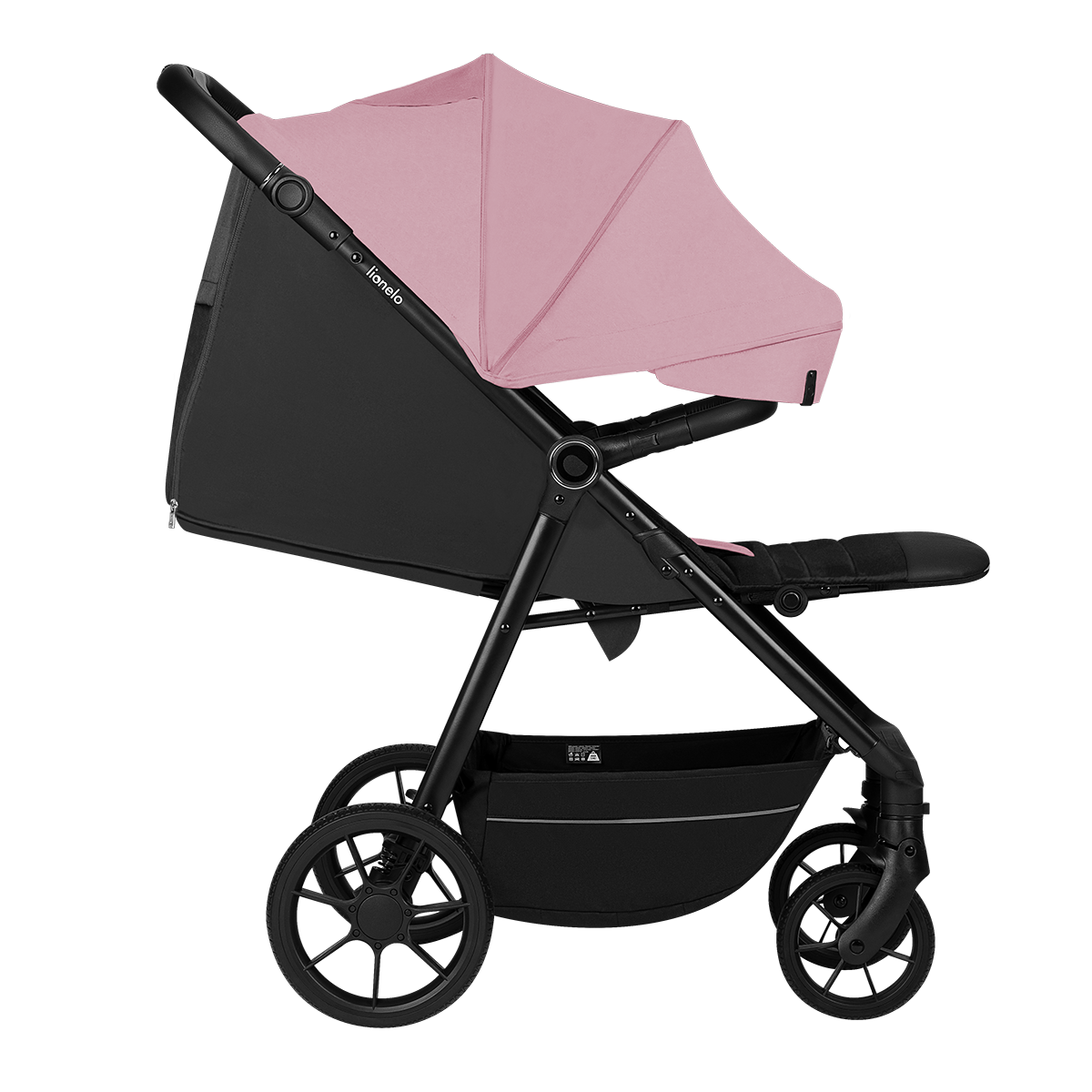 baby stroller product view 2 Lionelo Mira Pink Rose