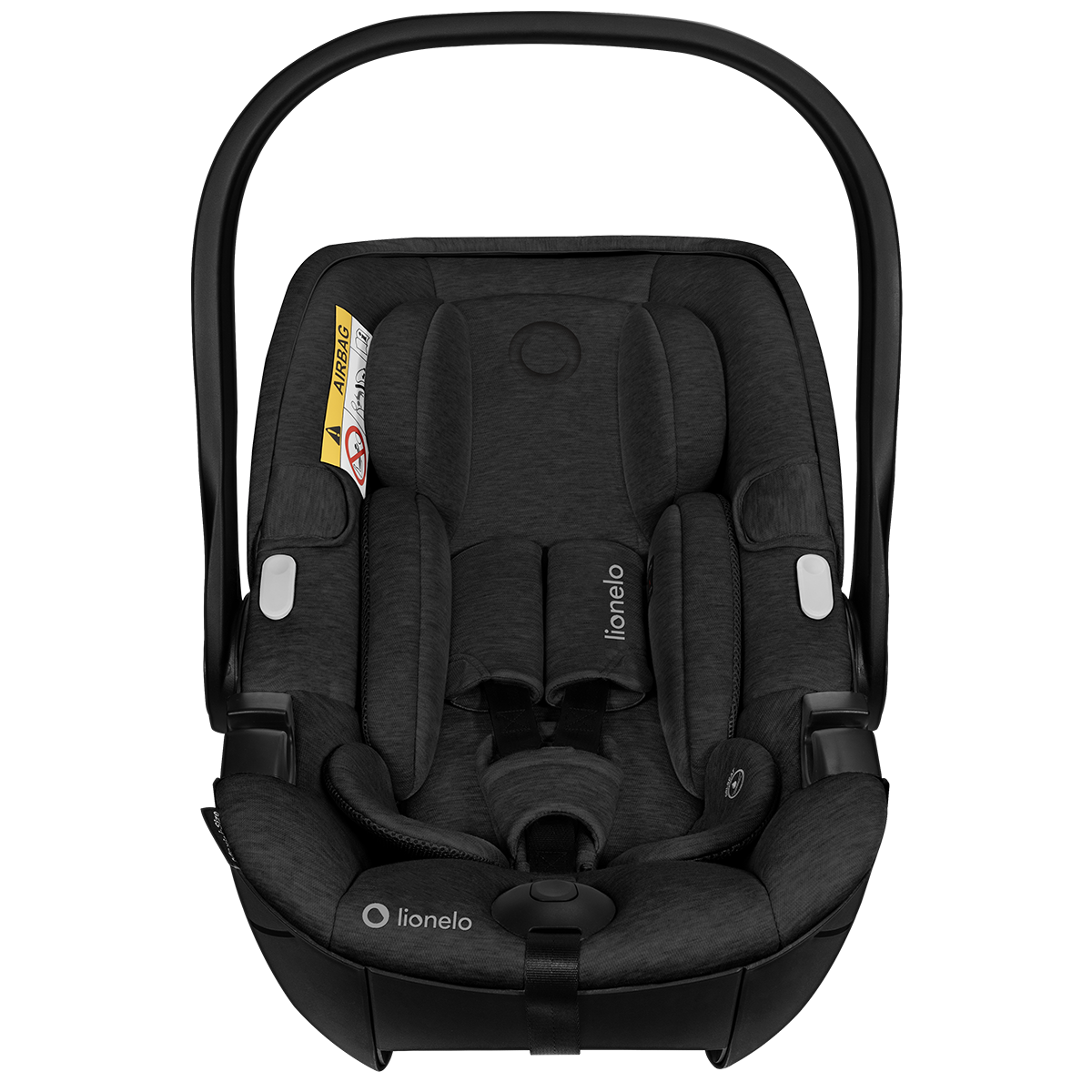 i-Size infant car seat product view 2 Lionelo Moxie i-Size Black Carbon