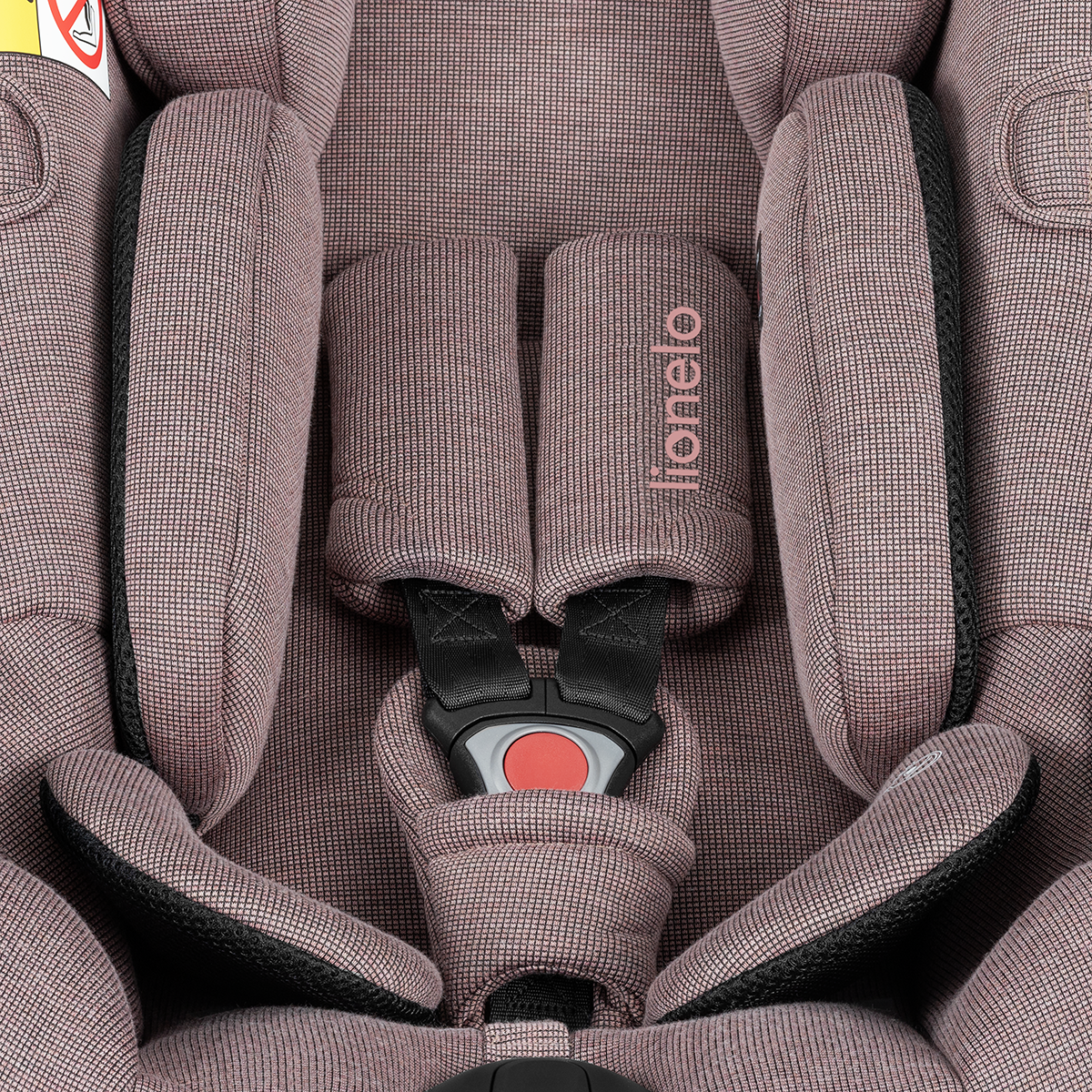 i-Size infant car seat product view 4 Lionelo Moxie i-Size Pink Mauve