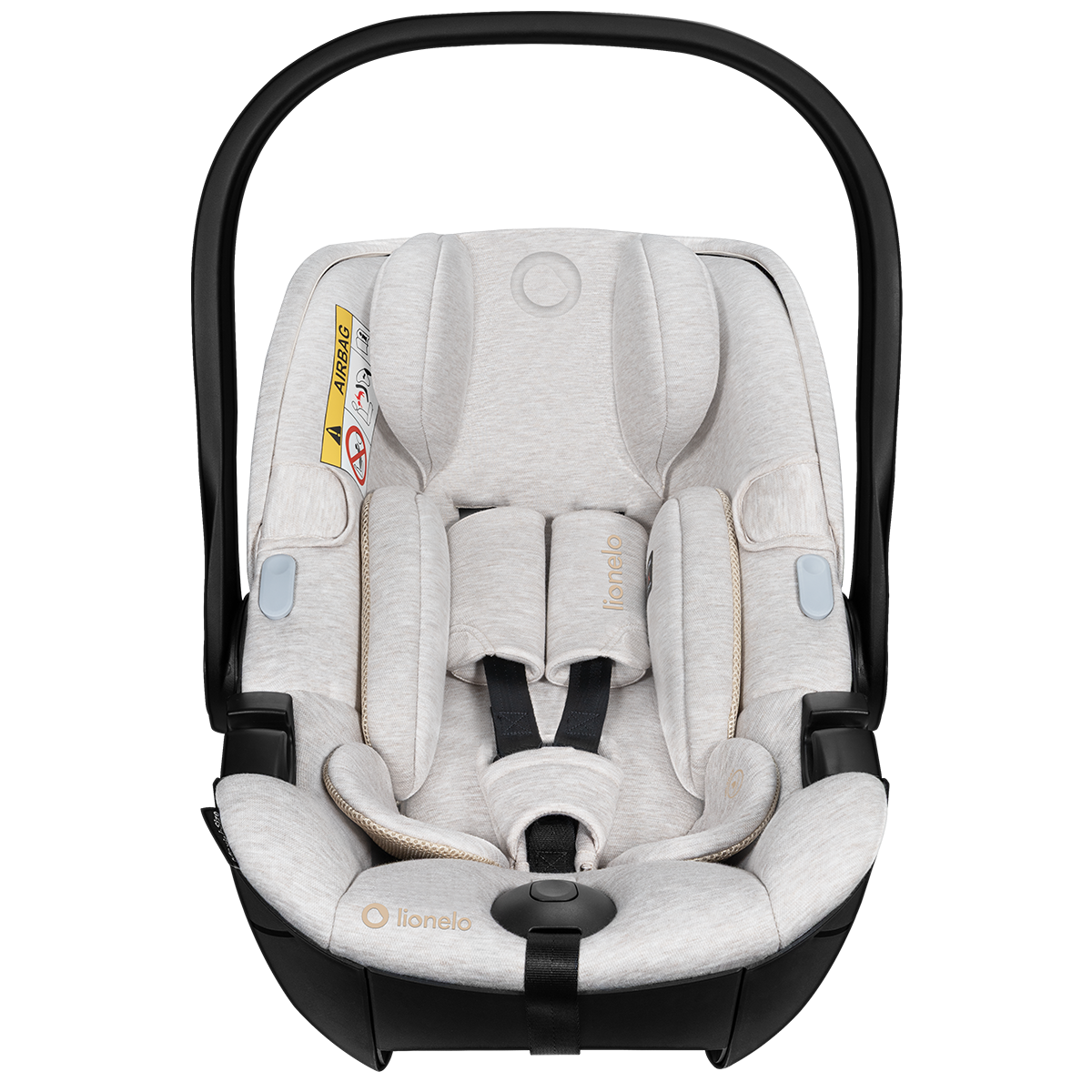 i-Size infant car seat product view 4 Lionelo Moxie i-Size Set Beige Sand