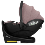 i-Size infant car seat product view 6 Lionelo Moxie i-Size Set Pink Mauve