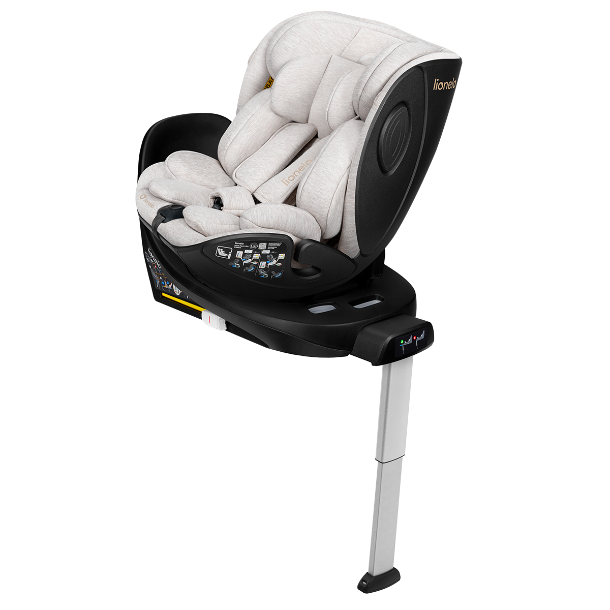 i-Size convertible car seat product view 5 Lionelo Moxie Next i-Size Beige Sand