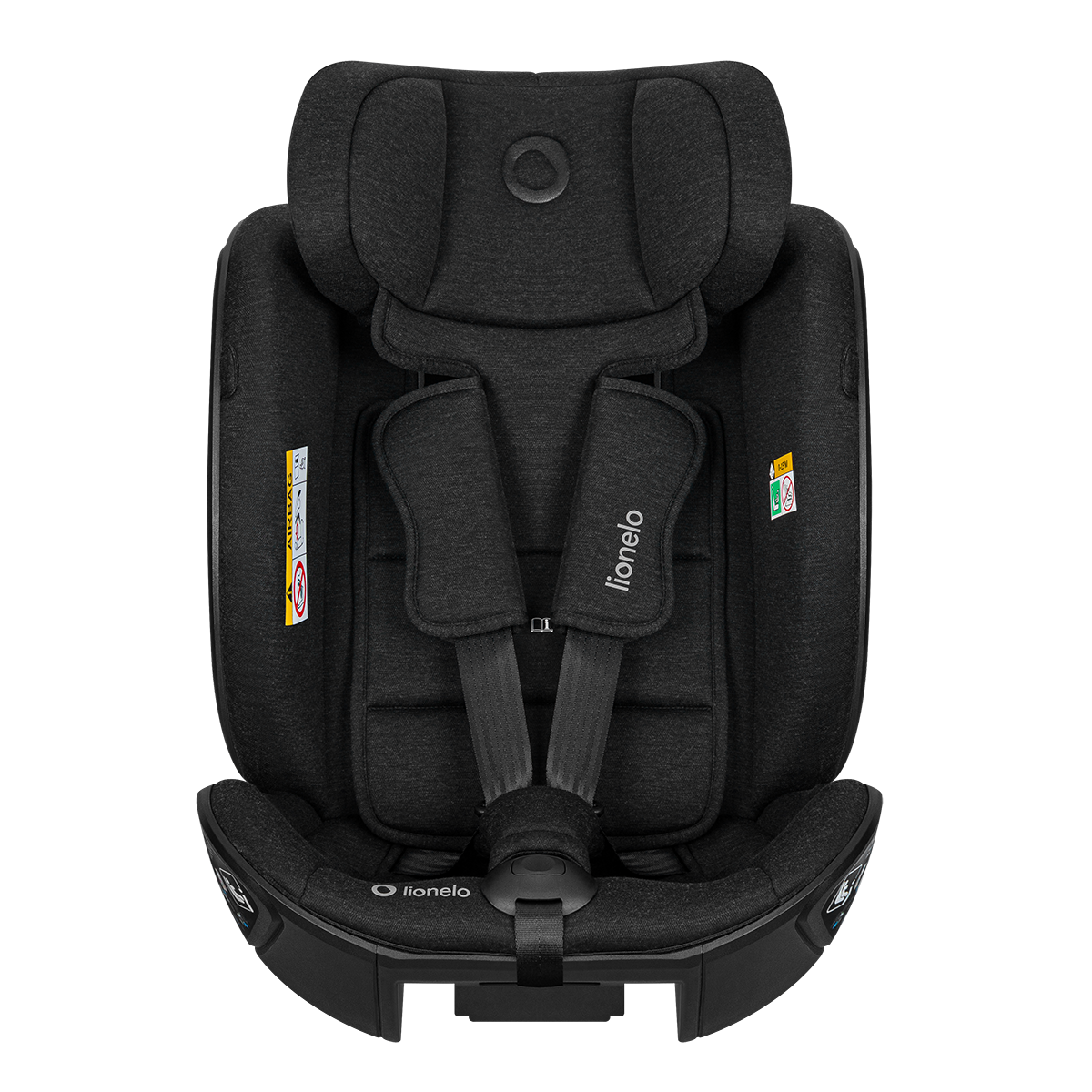 i-Size convertible car seat product view 4 Lionelo Moxie Next i-Size Black Carbon