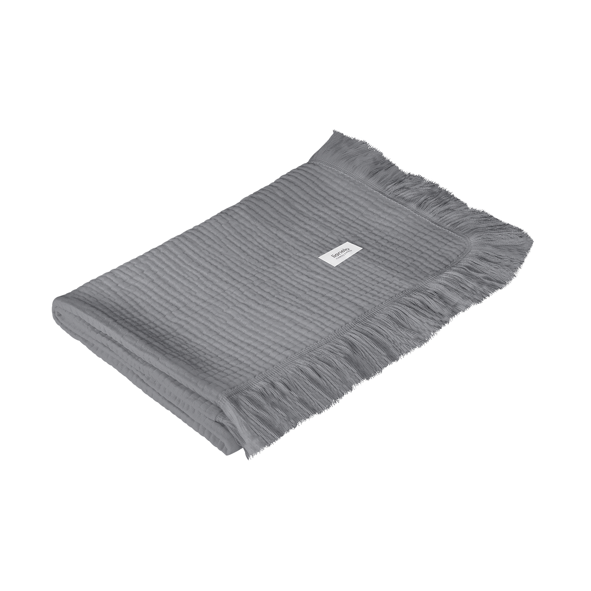 baby blanket or towel Lionelo Muslin Blanket Dove Grey