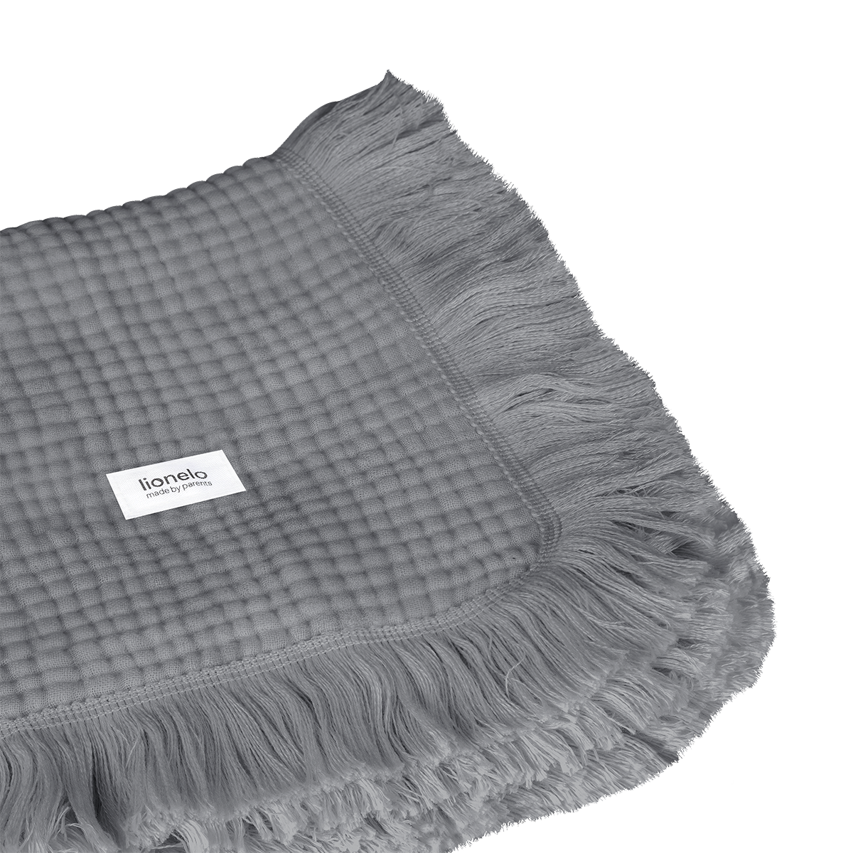 baby blanket or towel product view 5 Lionelo Muslin Blanket Dove Grey