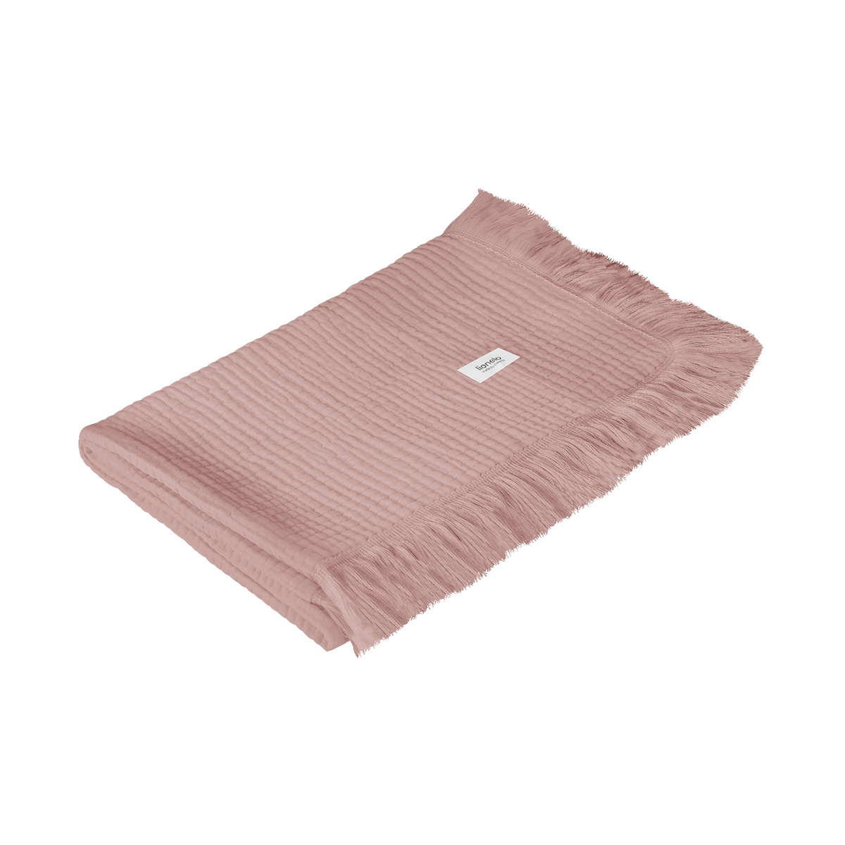 baby blanket or towel Lionelo Muslin Blanket Dusty Pink