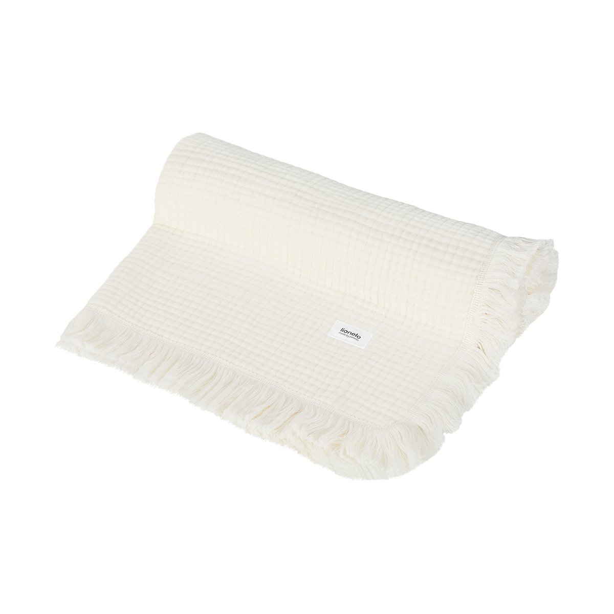 baby blanket or towel product view 6 Lionelo Muslin Blanket Natural Cream
