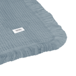 baby blanket or towel product view 3 Lionelo Muslin Blanket Stone Blue