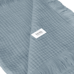 baby blanket or towel product view 4 Lionelo Muslin Blanket Stone Blue