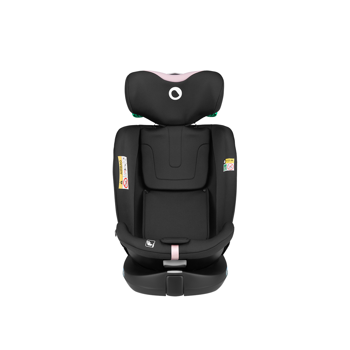 i-Size convertible car seat product view 4 Lionelo Navy i-Size Black Pink