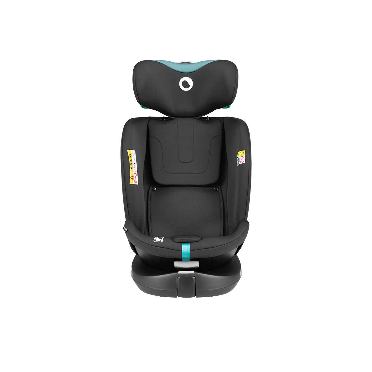 i-Size convertible car seat product view 4 Lionelo Navy i-Size Black Turquoise