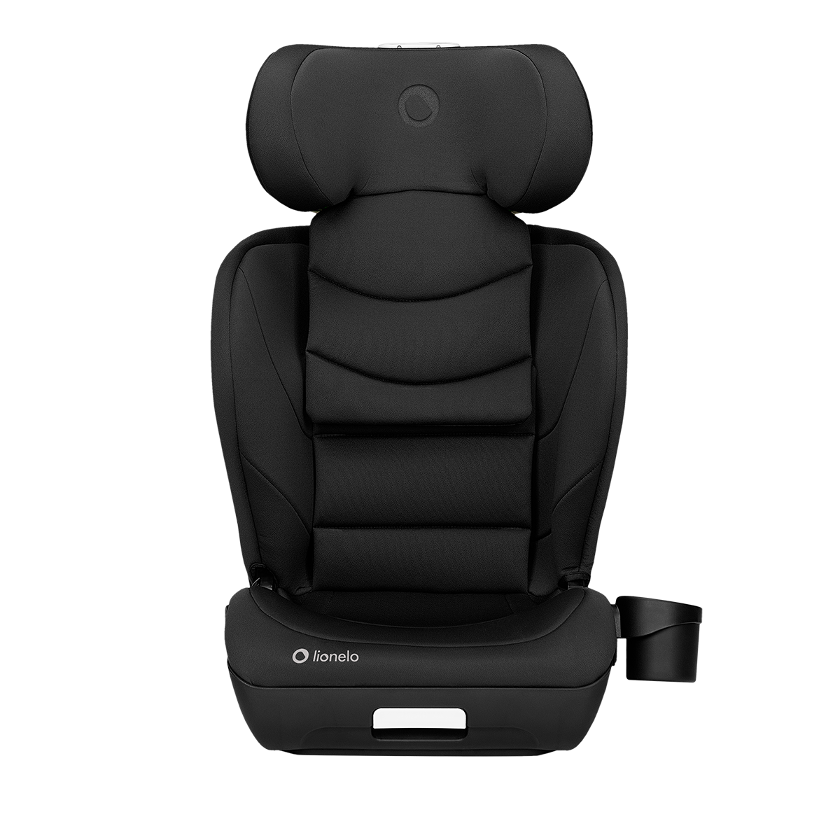 i-Size booster car seat product view 3 Lionelo Neal i-Size Black Carbon