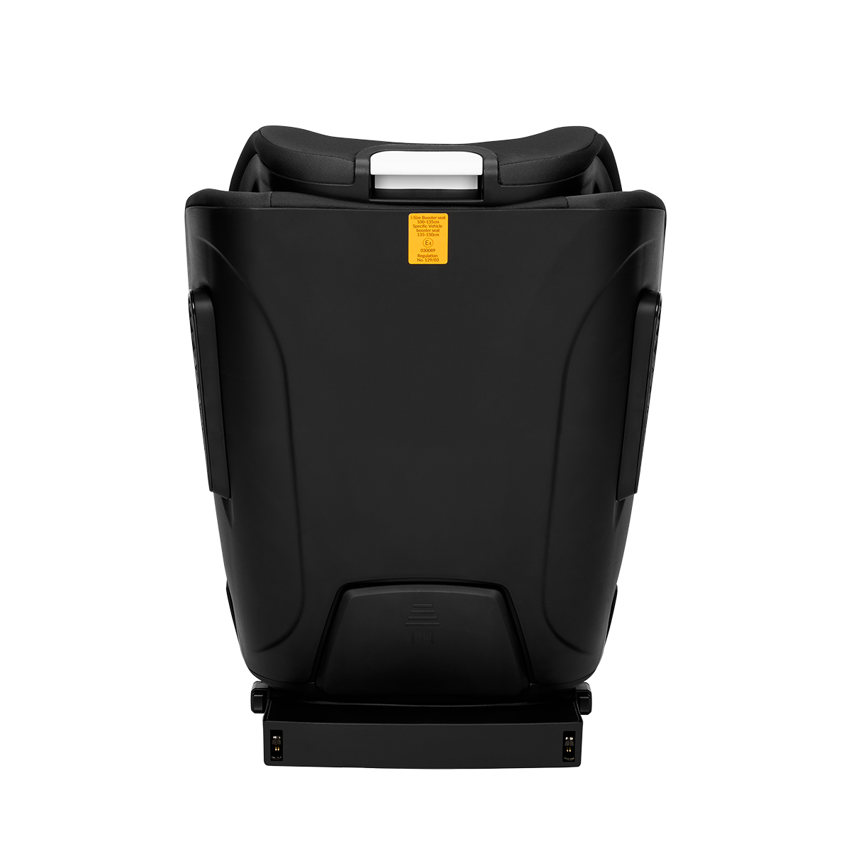 i-Size booster car seat product view 5 Lionelo Neal i-Size Black Carbon