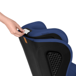 i-Size booster car seat product view 4 Lionelo Neal i-Size Blue Navy