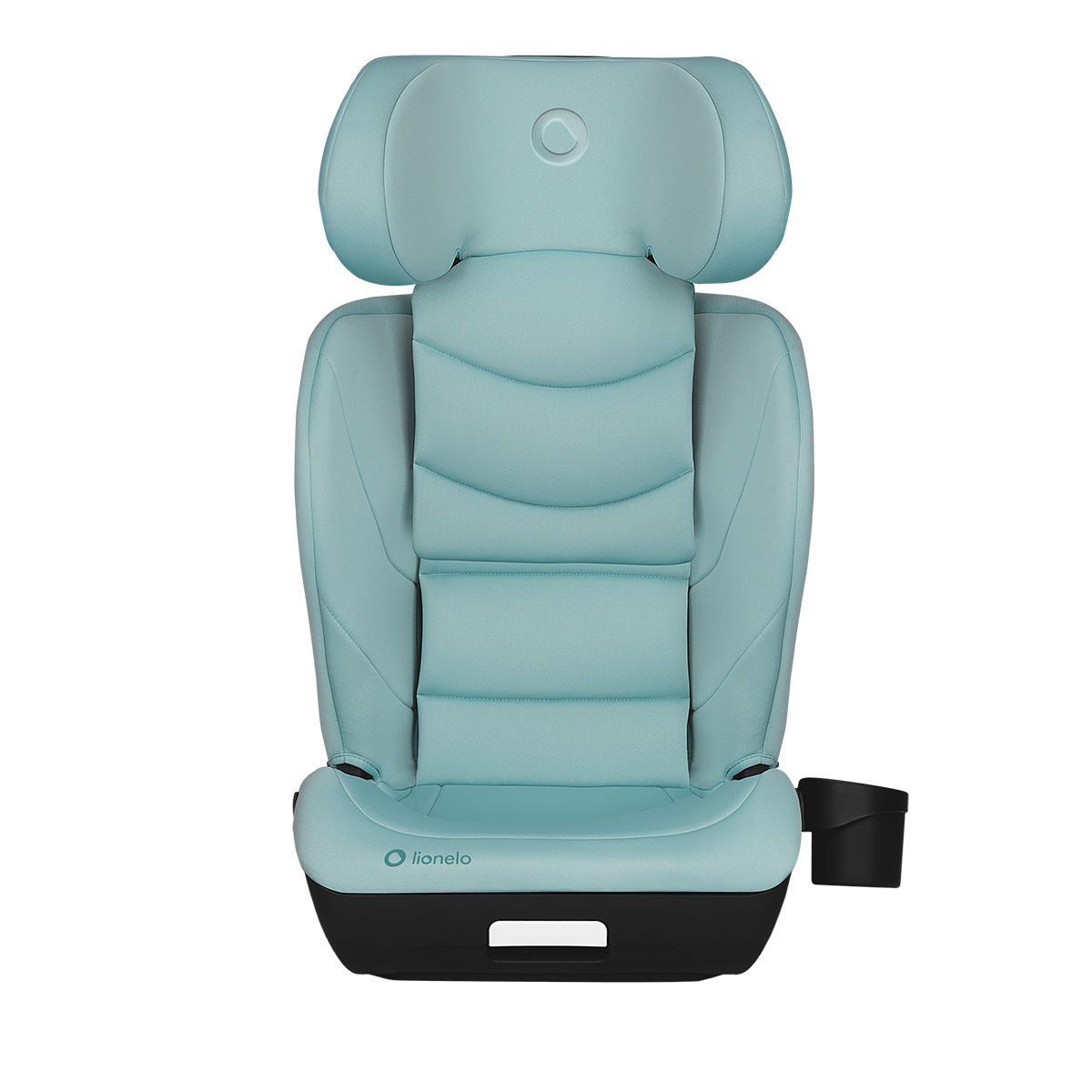 i-Size booster car seat product view 3 Lionelo Neal i-Size Green Turquoise