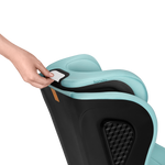 i-Size booster car seat product view 4 Lionelo Neal i-Size Green Turquoise
