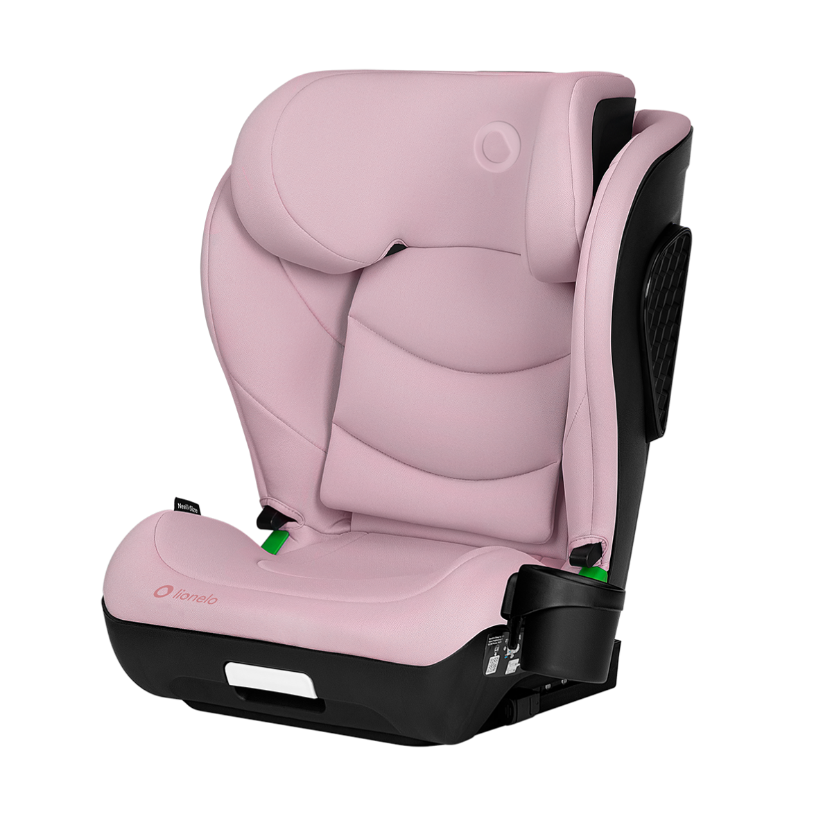 i-Size booster car seat Lionelo Neal i-Size Pink Lilac