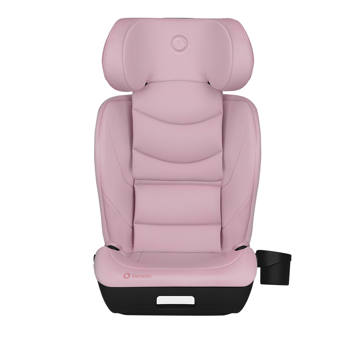 i-Size booster car seat product view 3 Lionelo Neal i-Size Pink Lilac