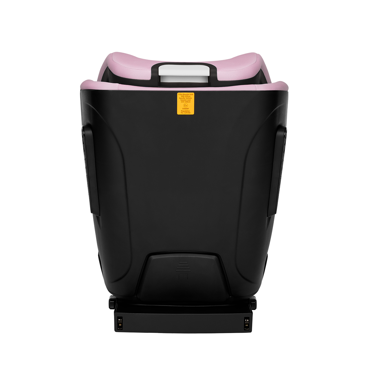 i-Size booster car seat product view 5 Lionelo Neal i-Size Pink Lilac