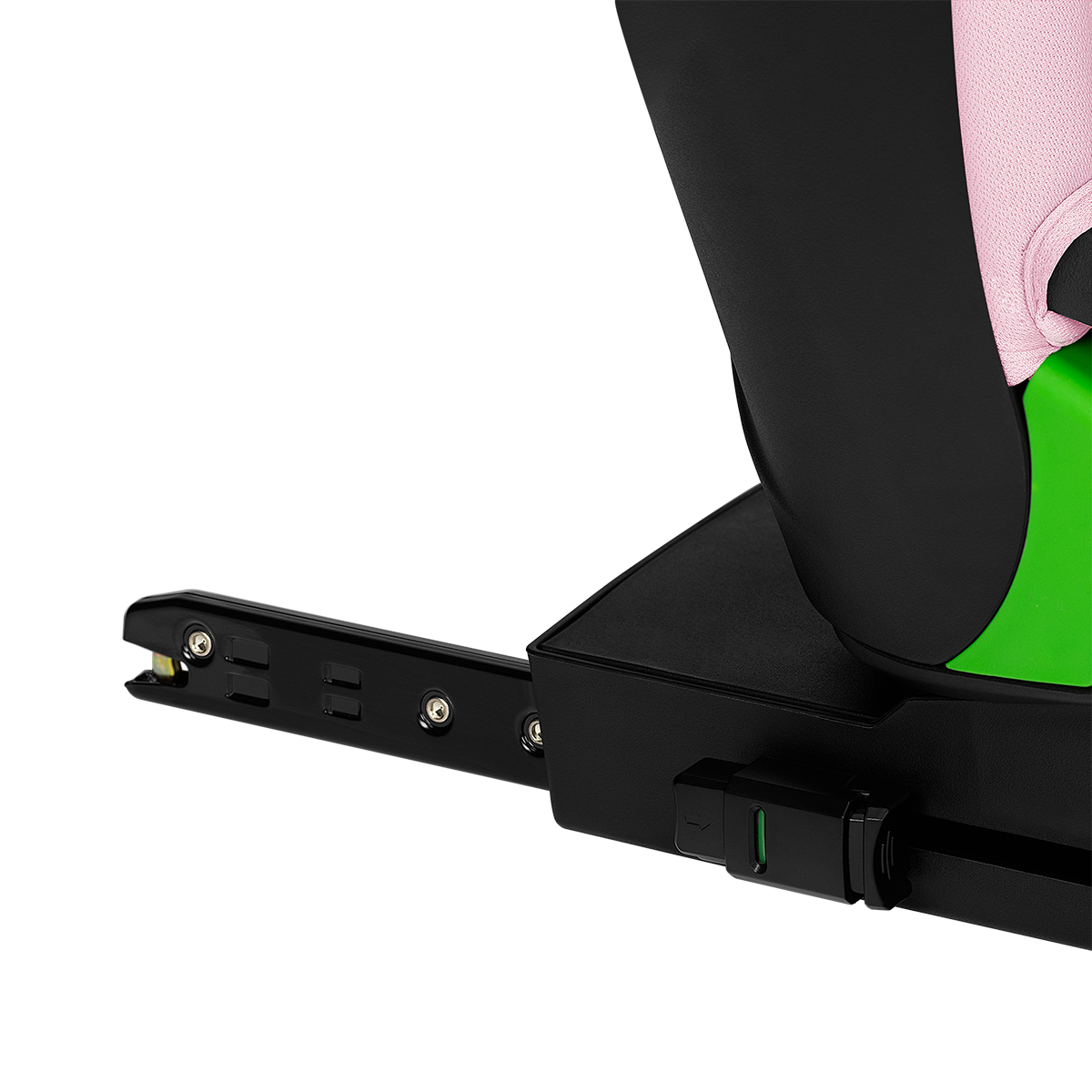 i-Size booster car seat product view 6 Lionelo Neal i-Size Pink Lilac