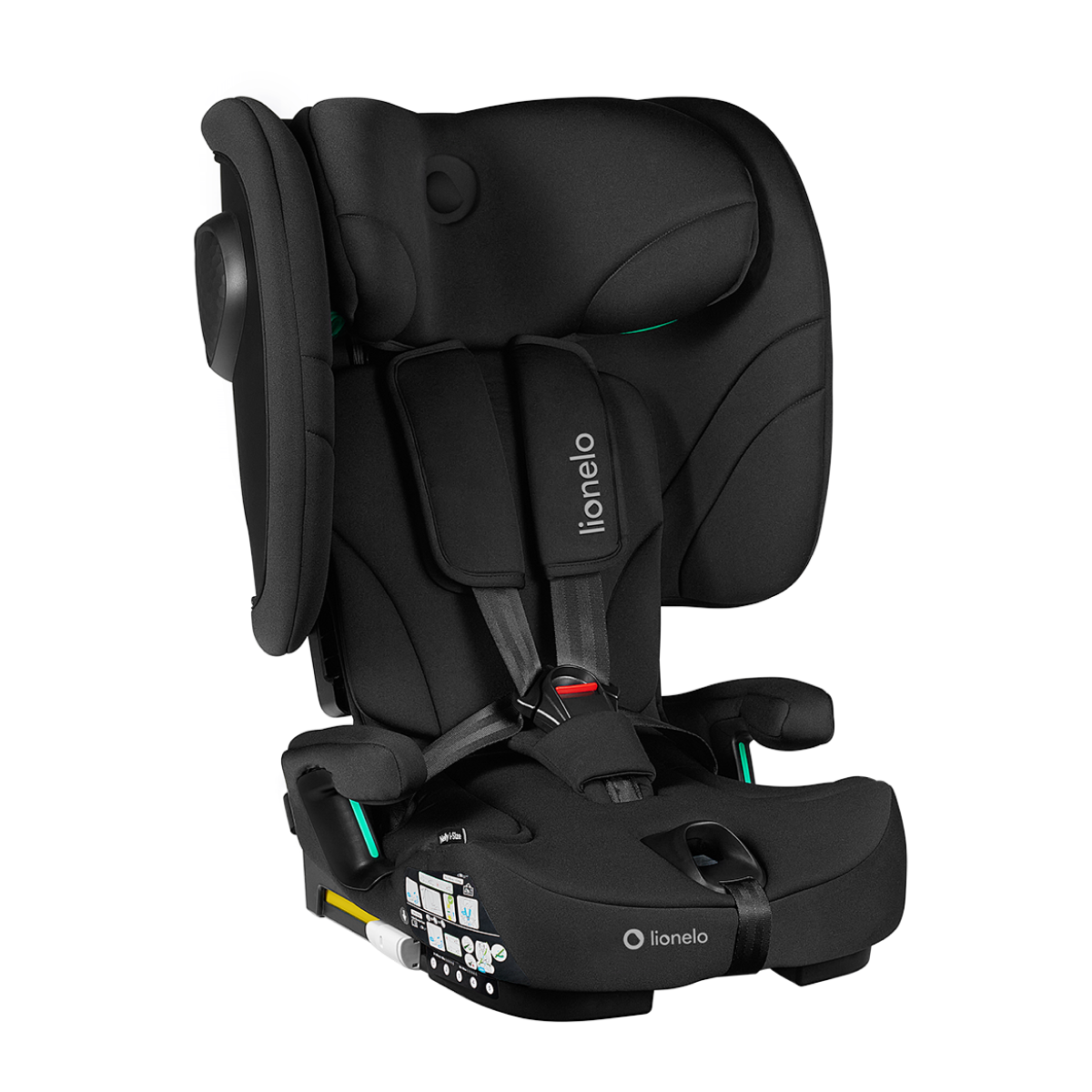 i-Size convertible car seat Lionelo Nelly i-Size Black Carbon