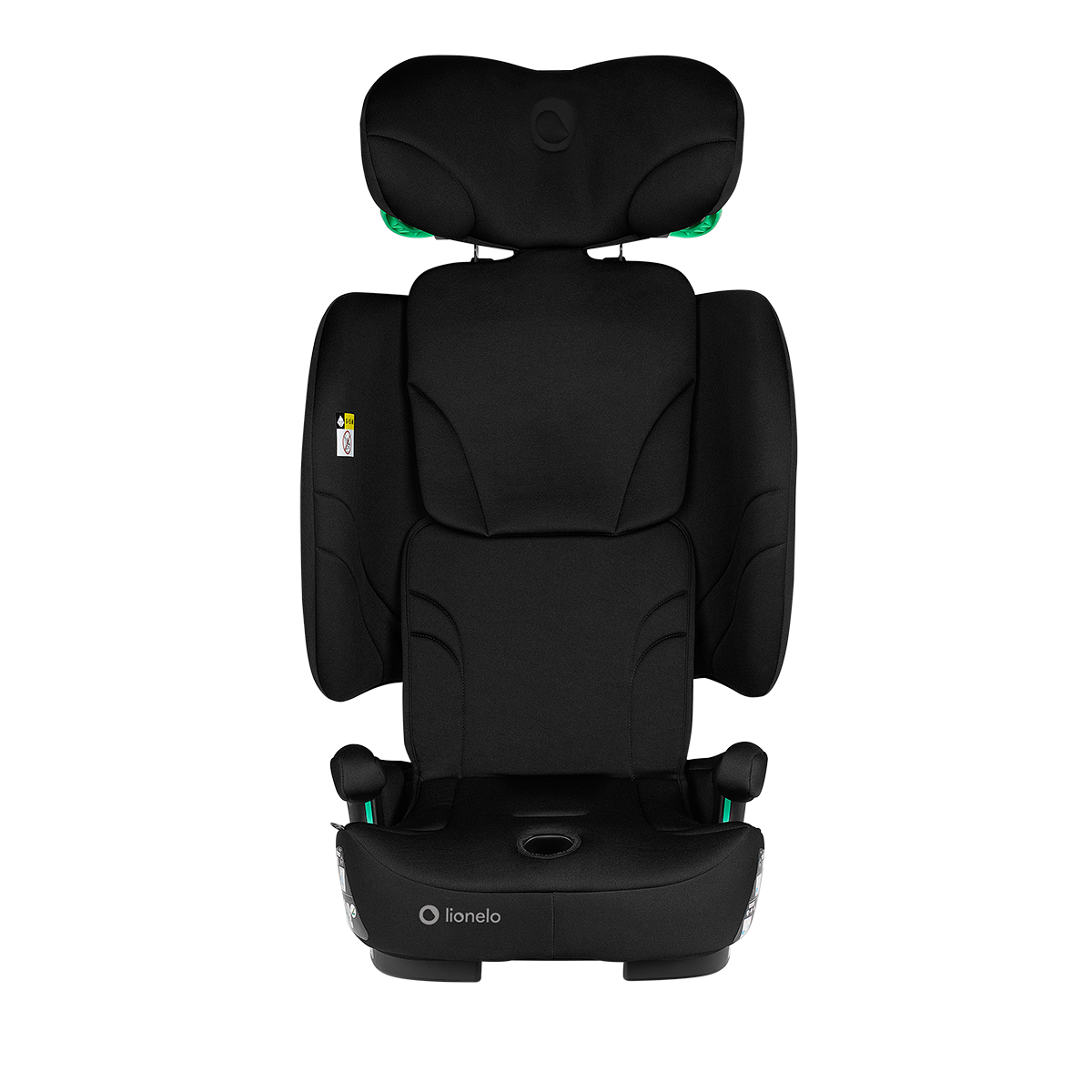 i-Size convertible car seat product view 5 Lionelo Nelly i-Size Black Carbon
