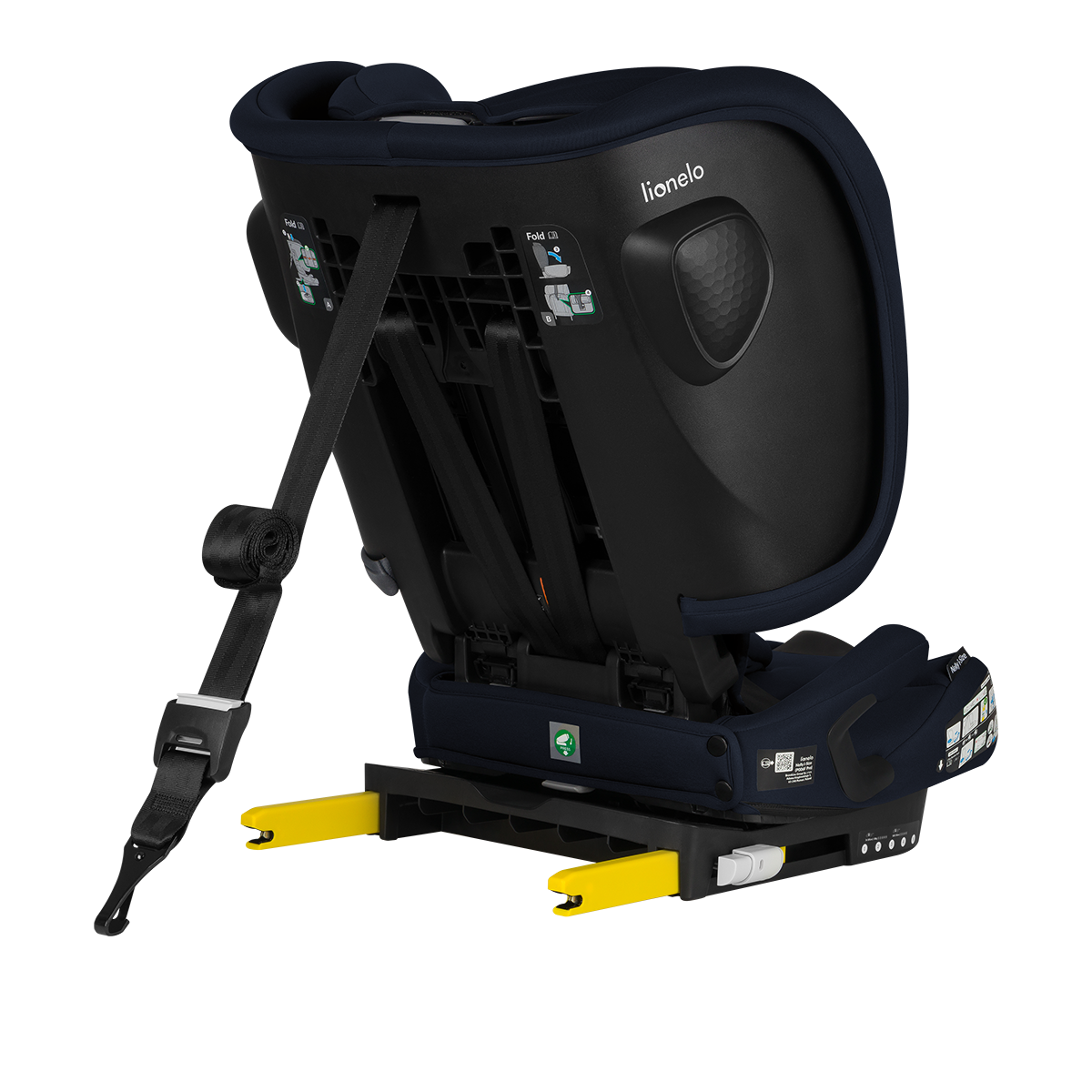i-Size convertible car seat product view 3 Lionelo Nelly i-Size Blue Navy