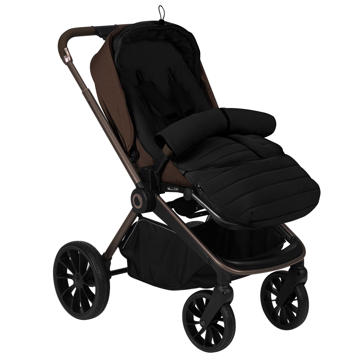 stroller footmuff product view 2 Lionelo Oli Black