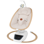 baby bouncer or rocker Lionelo Olivia Beige Natural