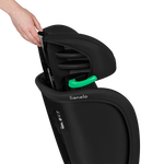 i-Size booster car seat product view 6 Lionelo Orin i-Size Black Carbon
